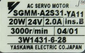 SGMM-A2S31-YA11 Serie Yaskawa Sigma Mini Servo Motor Nuovo