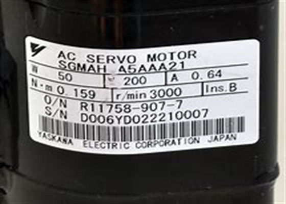 Yaskawa SGMAH-A5AAA21 Nuovo servomotore industriale in scatola