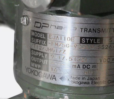Yokogawa EJA110E-FMZ5G-92DDN/SS26/A/T12/JH01/Z Trasmettitore di pressione e temperatura