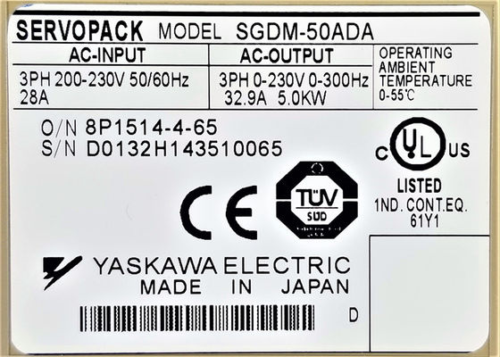 SGDM-50ADA Industrial Servo Drives Nuovo in scatola originale