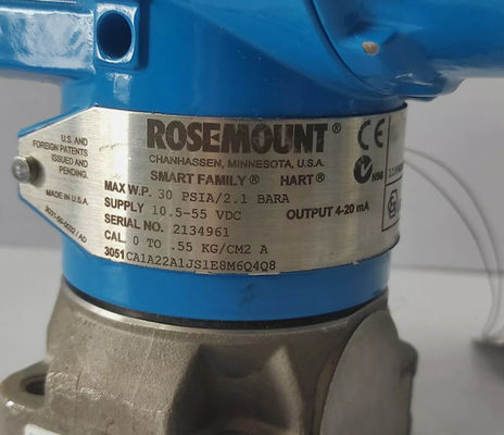 Rosemount 3051CA1A22A1JS1E8M6Q4Q8 Trasmettitore di pressione 30PSIA/2.1BARA