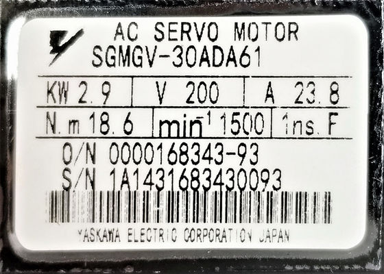 Yaskawa SGMGV-30ADA61 AC servomotore Nuovo in scatola originale