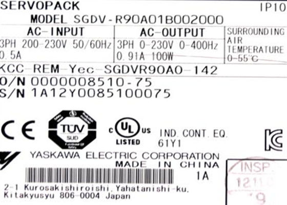 Yaskawa SGDV-R90A01B002000 AC Servo Drive Nuovo originale