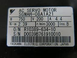 0.75kw servomotore industriale SGMPH-08A1A21 Nuovo originale