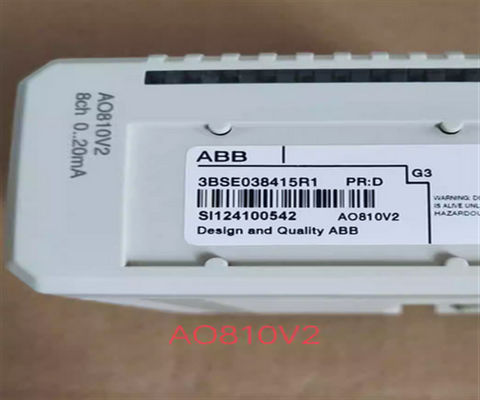 ABB AO810V2 3BSE038415R1 Modulo di uscita analogo Unità centrale di elaborazione