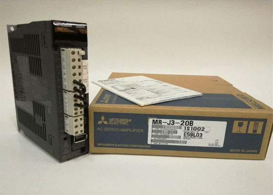 Mitsubishi Melservo MR-J3-20B Industrial AC Servo Drive 200W Uscita 170V 1.5A Ingresso 200-230V
