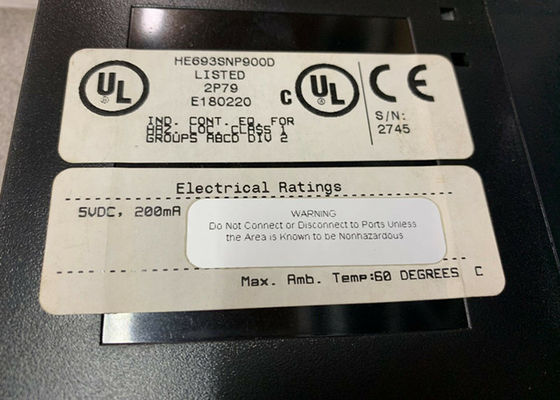GE Fanuc HE693SNP900 Prodotto di automazione Horner Electric PLC I/O