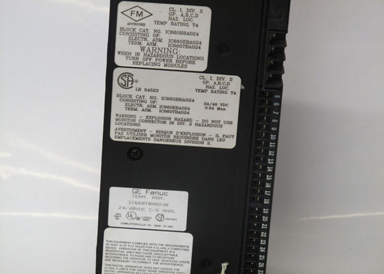IC660BBA024 Blocco I/O della serie I/O GE Fanuc Genius, tensione nominale 24/48 VDC
