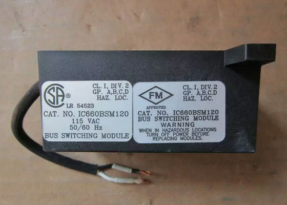 L'IC660BSM120 è un modulo di commutazione del sistema I/O Genius utilizzato per collegare i dispositivi I/O