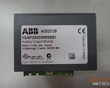 AO523 PLC analogo Output Auto I O Modulo ABB Nuovo originale in scatola