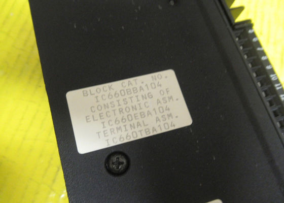 L'IC660EBA104 è un componente del modulo I/O Genius Block di GE Fanuc Automation ora di Emerson Automation