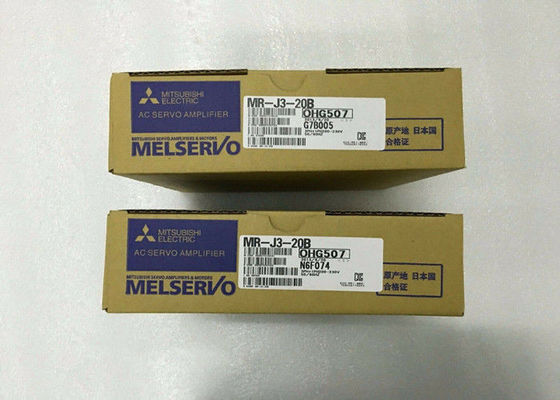 200W Mitsubishi Melservo Industrial AC Servo Drive MR-J3-20B1 Uscita 170V 1.5A Ingresso 200-230V