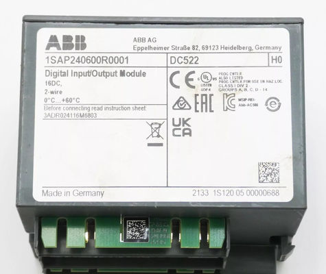PLC 24V Digital IO Module DC522 1SAP240600R0001 ABB Nuovo