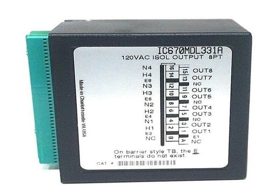 L'IC670MDL331 è un modulo di controllo di campo I/O prodotto da GE Fanuc