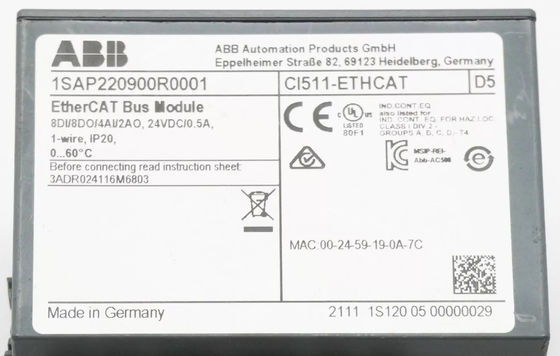 CI511 Tipo DC ABB Interfaccia digitale I O Modulo Nuova scatola originale