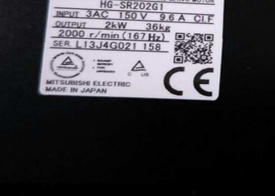 Mitsubishi HG-SR202BG1 IP44 Servomotore 200Vac per automazione industriale