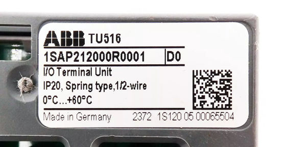 TU516 1SAP212000R0001 Digital IO Module 24V Brand ABB Nuova scatola