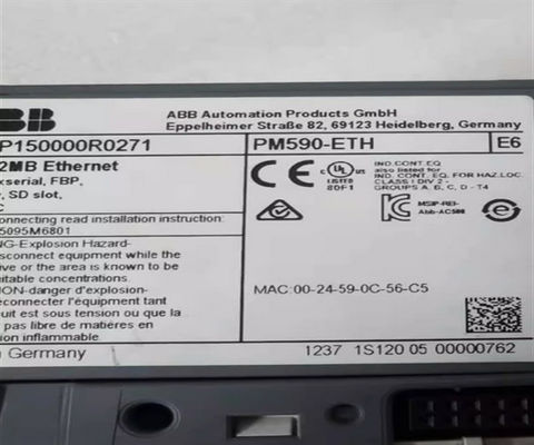 ABB PM590-ETH 1SAP150000R0271 Controller logico programmabile