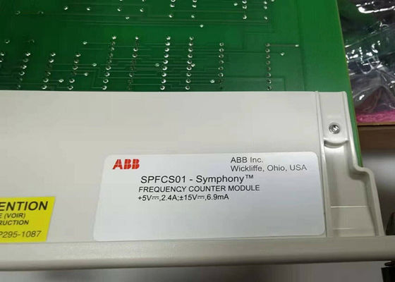 ABB SPFCS01 Modulo contatore di frequenza per Harmony Rack, due canali di velocità della turbina da 3 a 12,5 KHz sostituiti