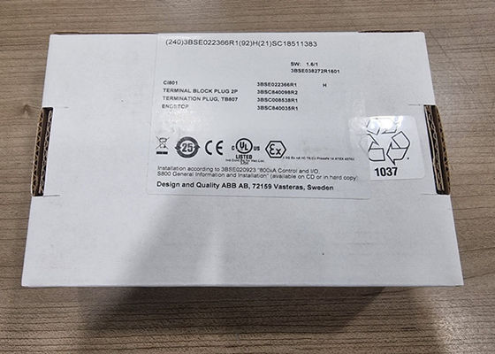 ABB CI801 3BSE022366R1 CI801 PROFIBUS FCI S800 Interfaccia 1 pcs connettore di alimentazione