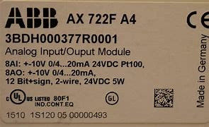 Modulo digitale IO AX722F versione tipo A Nuovo brand box originale