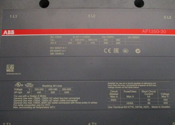 AF1350-30-22-70 100-250V 50/60Hz o 100-250V Contattore DC Modulo digitale di ingresso e uscita