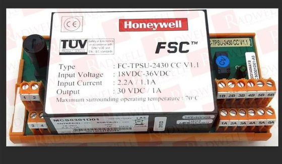Modulo di gestione della sicurezza di Honeywell FS-TPSU-2430 Voltaggio di ingresso da 18 a 36VDC