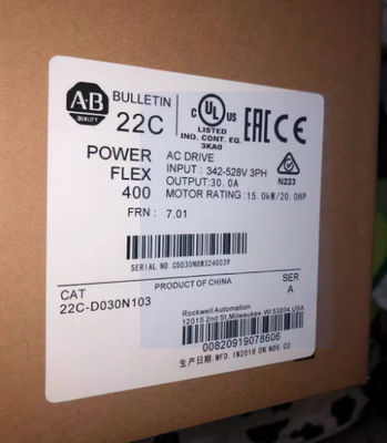 22C-D030N103 AB PowerFlex 400- 15 KW (20 CV) Azionamento alternato