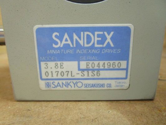 Sankyo 3.8E 01707L Drive di indicizzazione in miniatura Sandex di prestazioni superiori