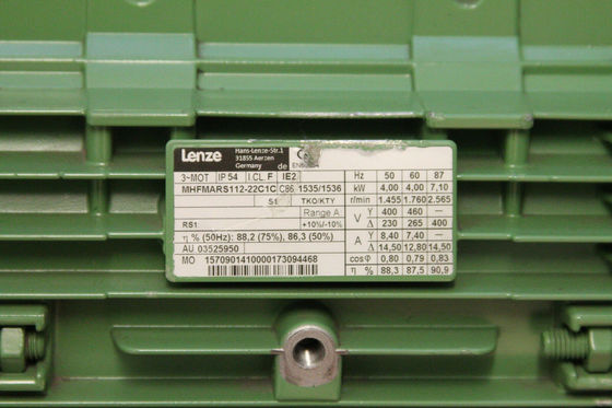 Lenze MHFMARS112-22C1C Valutazione della tensione di funzionamento.