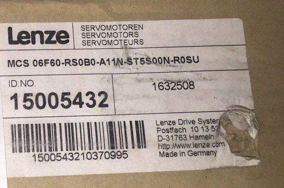 Lenze MCS 06F60-RS0B0-A11N-ST5S00N-R0SU Servomotore sincrono
