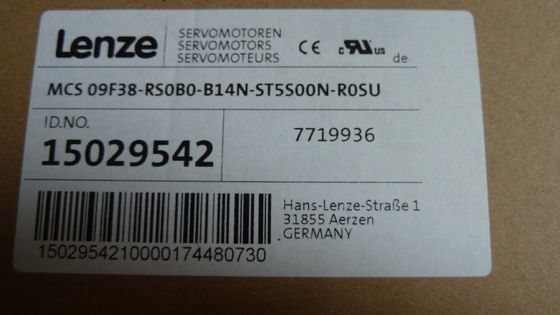 LENZE MCS 09F38-RS0B0-B14N-ST5S00N-ROSU Corrente nominale 2.5