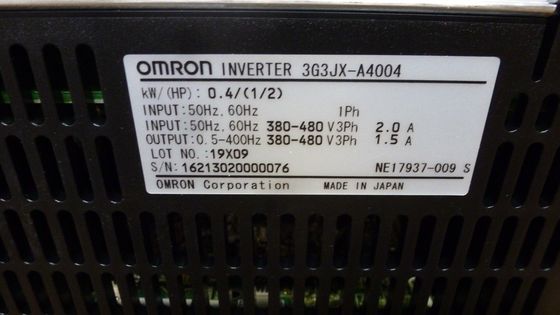 Omron 3G3JX-A4004 Servomotore per applicazioni industriali