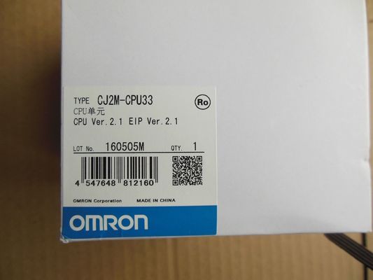 Omron CJ2M-CPU33 Sistema Overhead Time 270 μs Controller programmabile