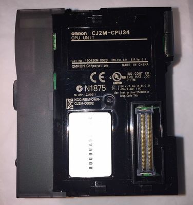 Omron CJ2M-CPU34 Controller programmabile a corrente nominale 5A