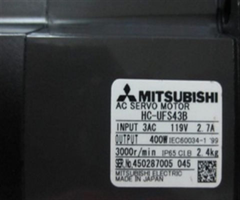 L' HC-UF43 By Mitsubishi Servo Motor 200V alimentazione a corrente alternata