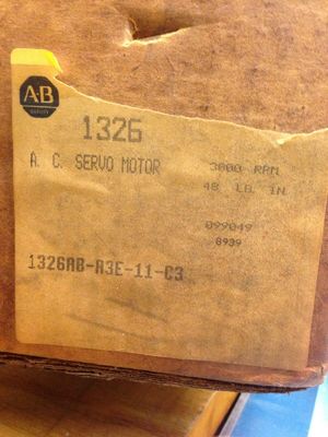 AB 1326AB-A3E-11-C3 Torque Plus serie, servomotori a corrente alternata