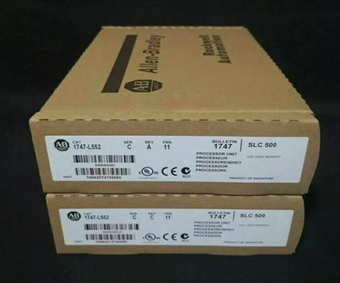 Allen Bradley 1747-L552 serie PLC CPU per uso con SLC 500 serie, uscita digitale