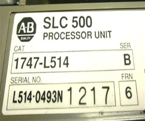 1747-L514 Interfaccia di comunicazione del processore Allen-Bradley Signale gamma 4 - 20mA