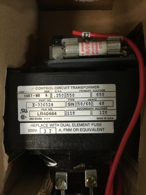 Trasformatori di circuito di controllo AB 1497-N9 con certificazione CE