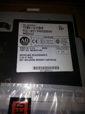 Allen-Bradley 1785-L11B Classic 1785 PLC5 Controller programmabili