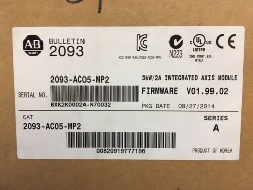 ALLEN-BRADLEY 2093-AC05-MP2 Modulo integrato dell'asse Kinetix 2000