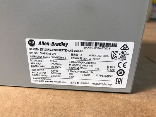ALLEN-BRADLEY 2093-AC05-MP5 Kinetix 2000 Modulo integrato e modulo dell'asse