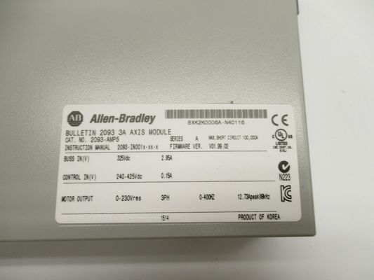 Allen-Bradley 2093-AMP5 Kinetix 2000 Servo Drive multiasse