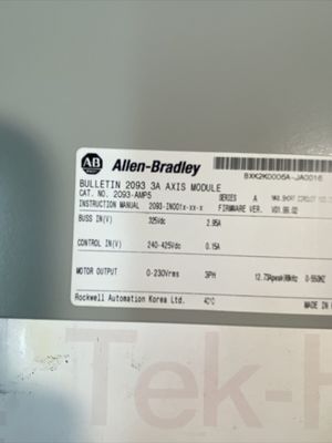 Allen-Bradley 2093-AMP5 Kinetix 2000 Servo Drive multiasse
