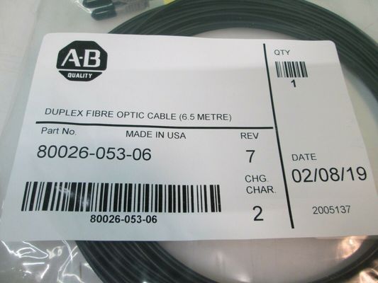 ALLEN-BRADLEY 80026-053-06 Cavo doppio in fibra ottica 5.5M