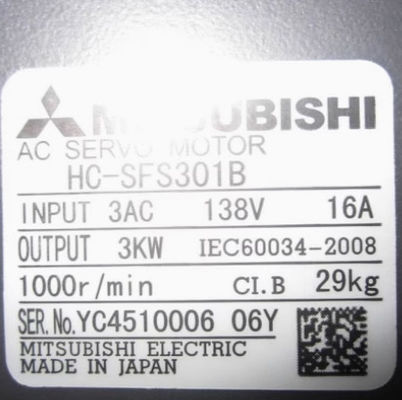 Mitsubishi AC servomotore HC-SFS301B Amplificatori operativi Servomotore industriale