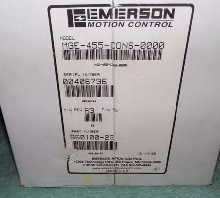 Motore servomotore Emerson MGE-455-CONS-0000 per l'industria