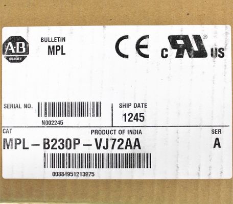 ALLEN-BRADLEY MPL-B230P-VJ72AA MPL-serie MPL 480V AC servomotore rotativo