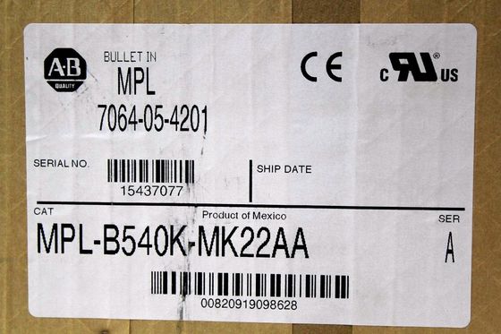 ALLEN-BRADLEY MPL-B540K-MJ22AA MPL-serie MPL 480V AC servomotore rotativo